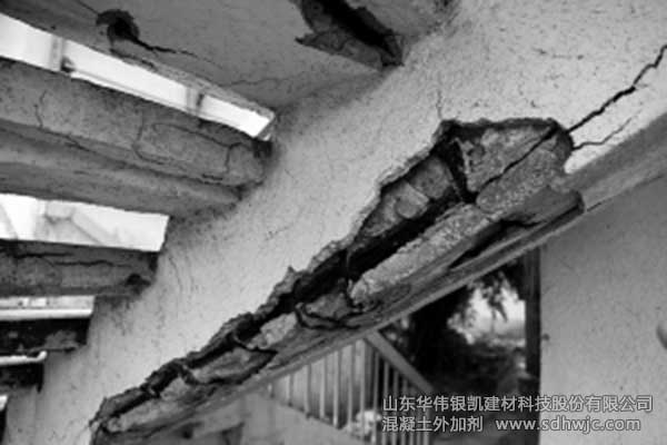 氯離子導(dǎo)致混凝土脫離 氯離子導(dǎo)致混凝土脫離